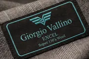Giorgio Vallino woven label on its cloth