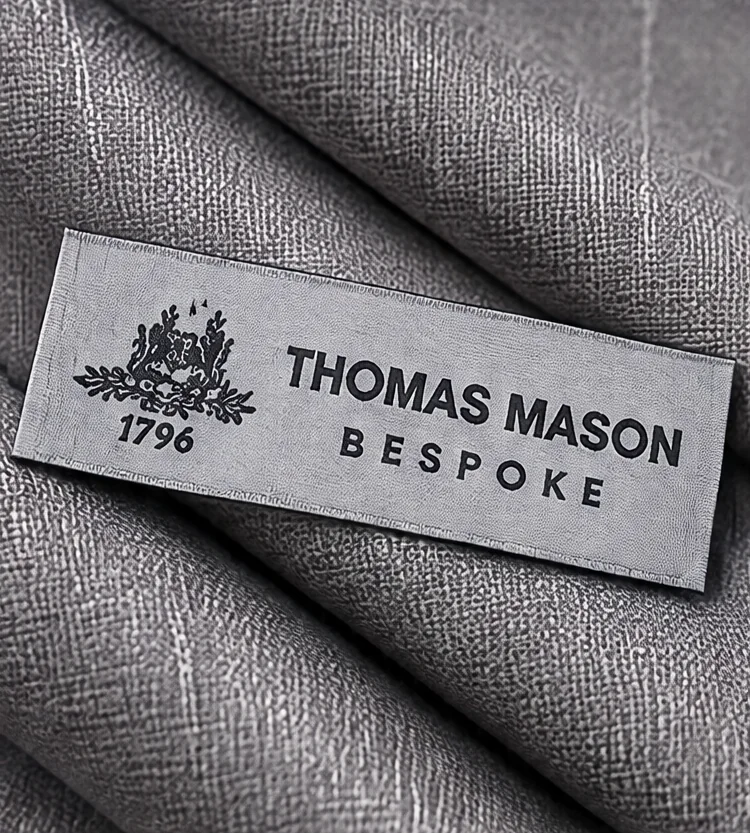 Thomas Mason woven label on its cloth