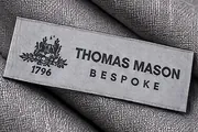 Thomas Mason woven label on its cloth